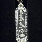 Silver Cartouche of Ancient Egypt