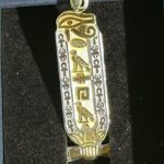 Silver Cartouche of Ancient Egypt