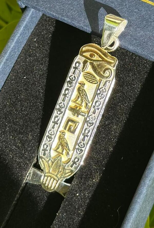 Silver Cartouche of Ancient Egypt - Image 4