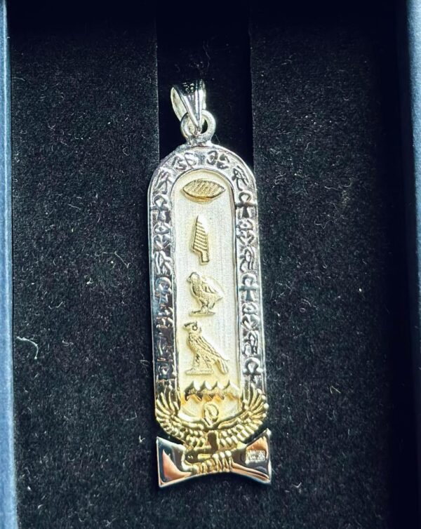 Silver Cartouche of Ancient Egypt - Image 5