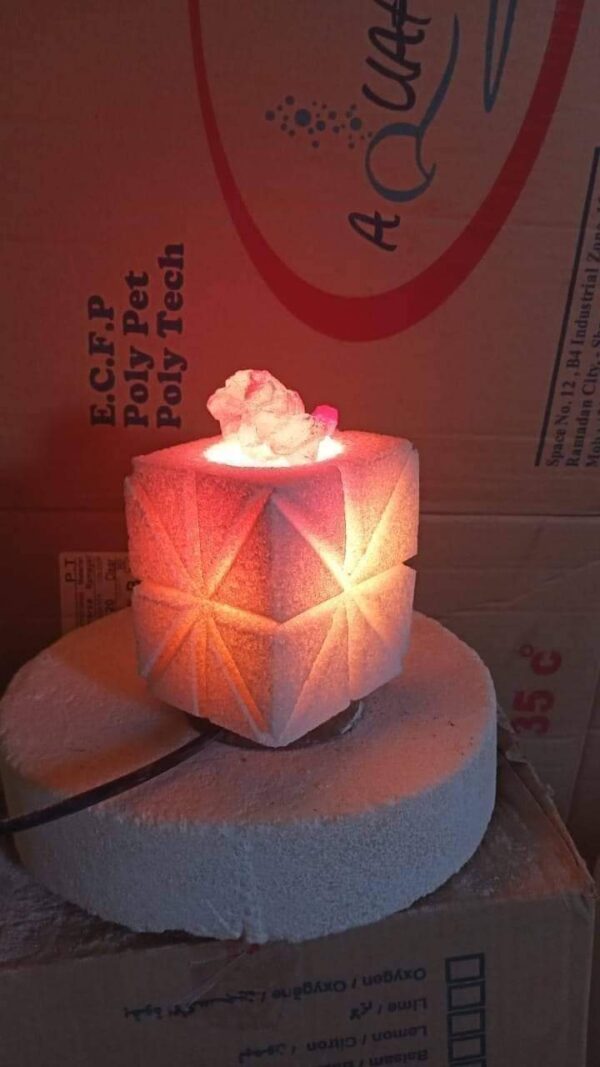 Rock salt lampshades - Image 4