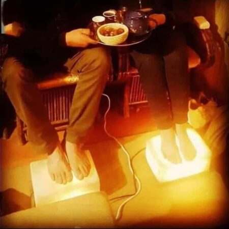 Rock Salt Foot Warmer