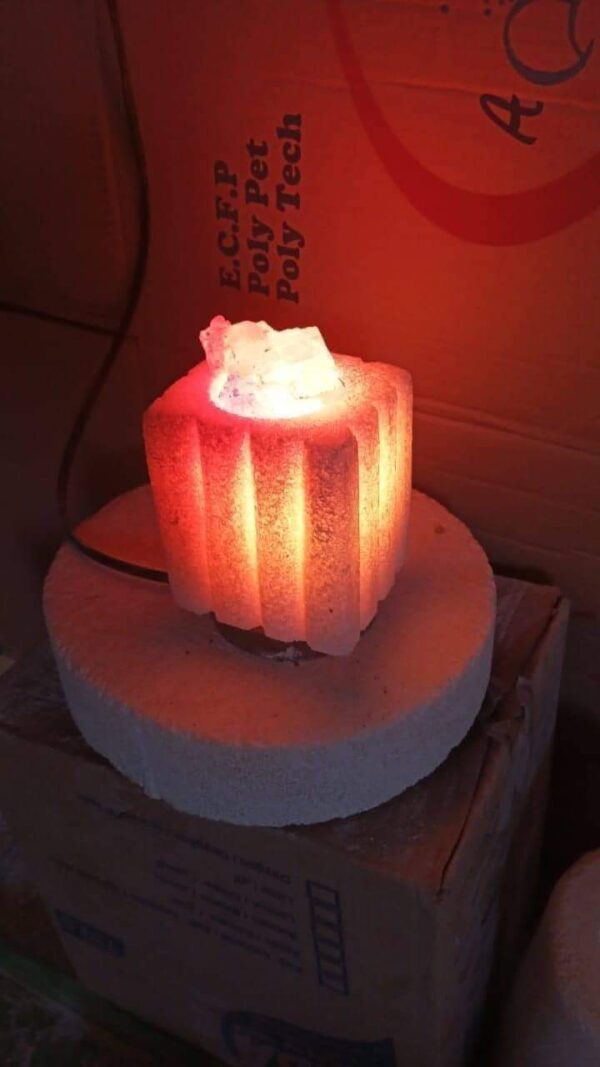 Rock salt lampshades - Image 3