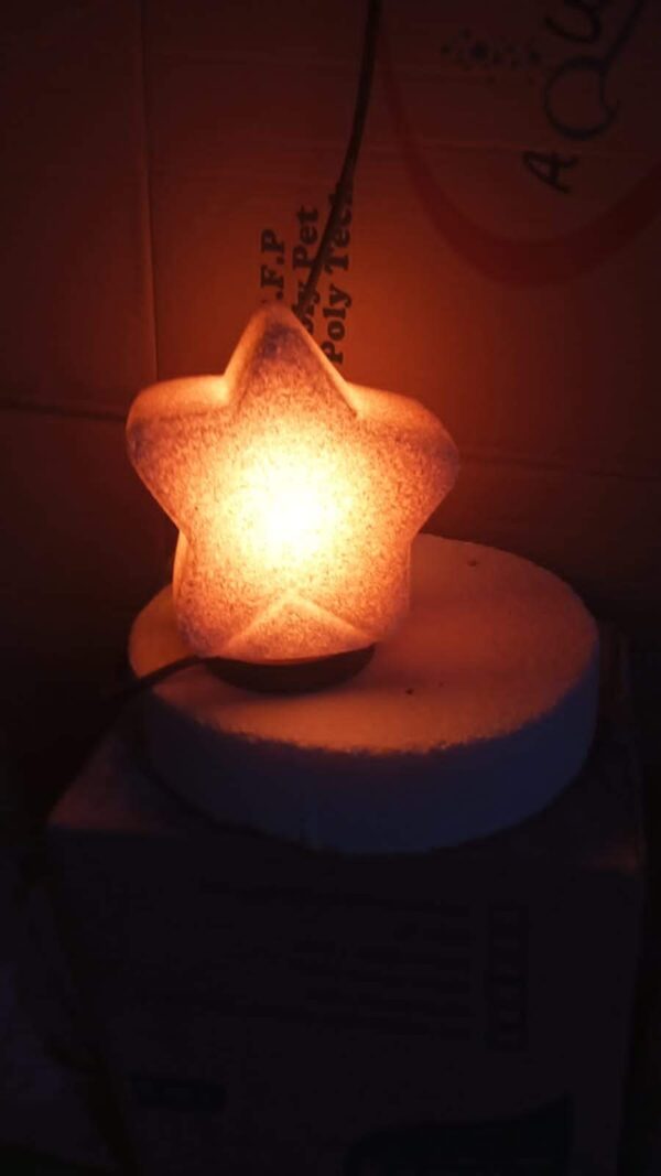 Rock salt lampshades - Image 9