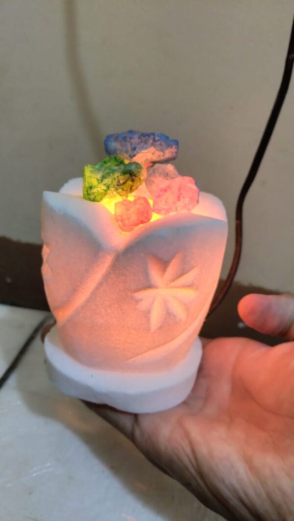 Rock salt lampshades - Image 13