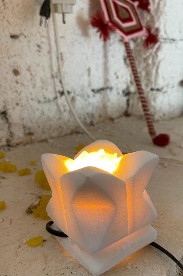 Rock salt lampshades - Image 16