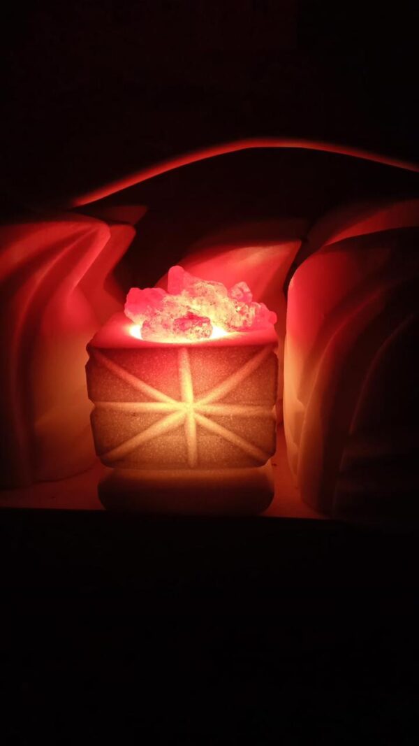 Rock salt lampshades - Image 18