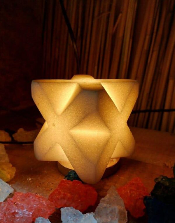 Rock salt lampshades - Image 23