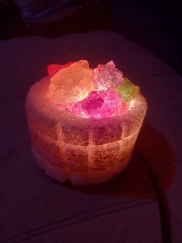 Rock salt lampshades - Image 28