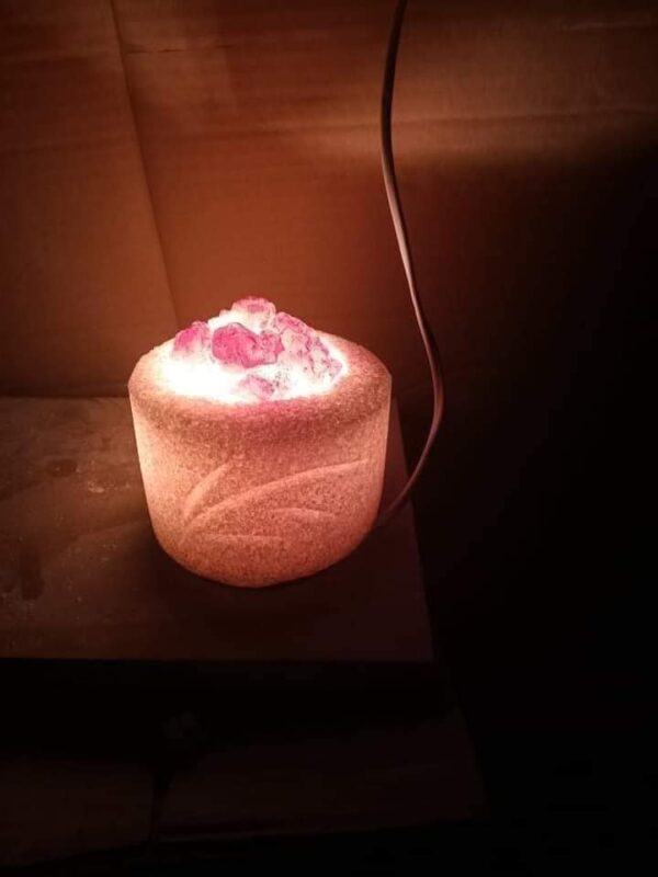 Rock salt lampshades - Image 29