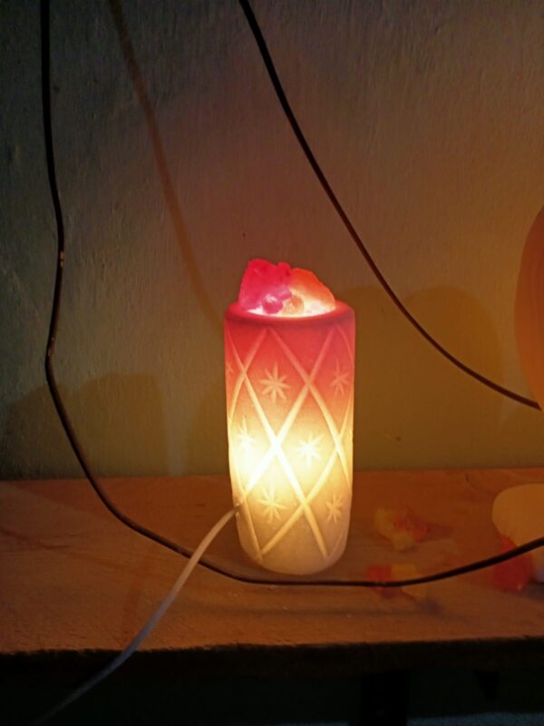 Rock salt lampshades - Image 11