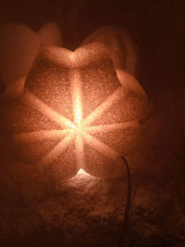 Rock salt lampshades - Image 16