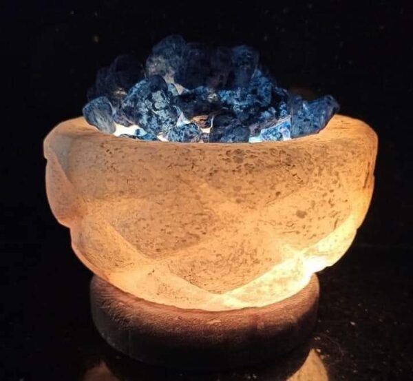 Rock salt lampshades - Image 23