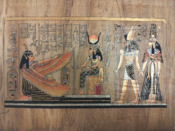 Ma'at and Isis